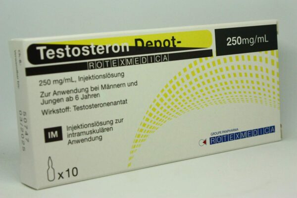 Testosteron Depot (Rotexmedica) (10 Fiolka x 250mg)